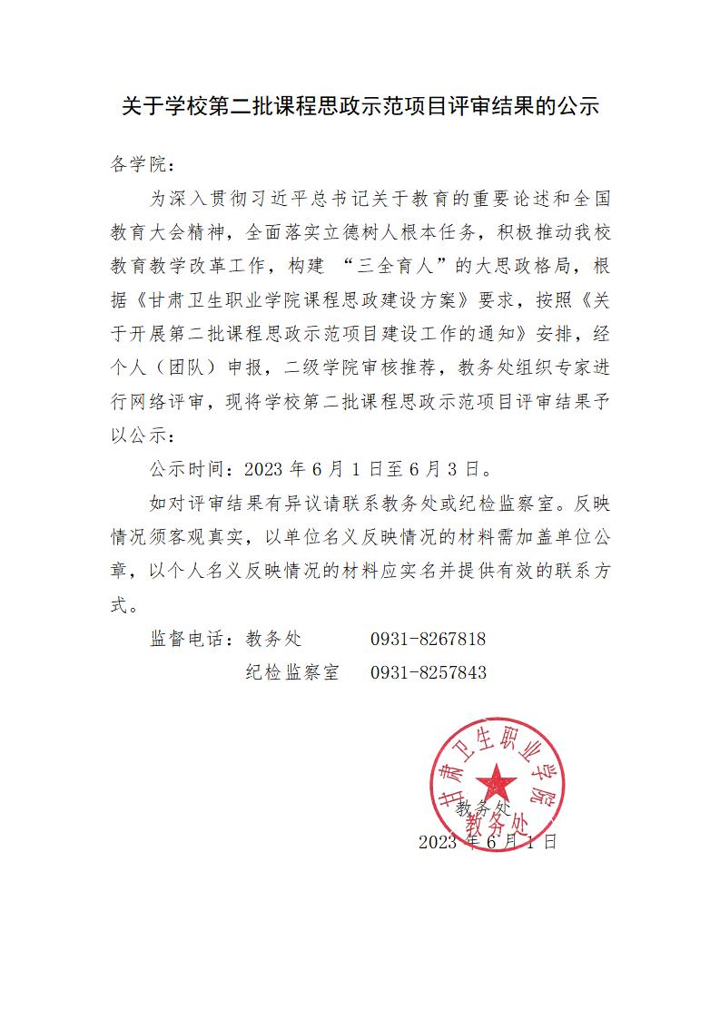 關于學校第二批課程思政示范項目評審結果的公示_01.jpg
